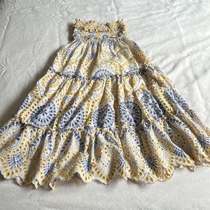 Eyelet Maxi skirt by ESPECIA Anthropology